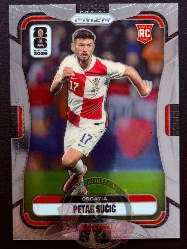Panini Prizm FIFA 2026 Petar Sucic RC