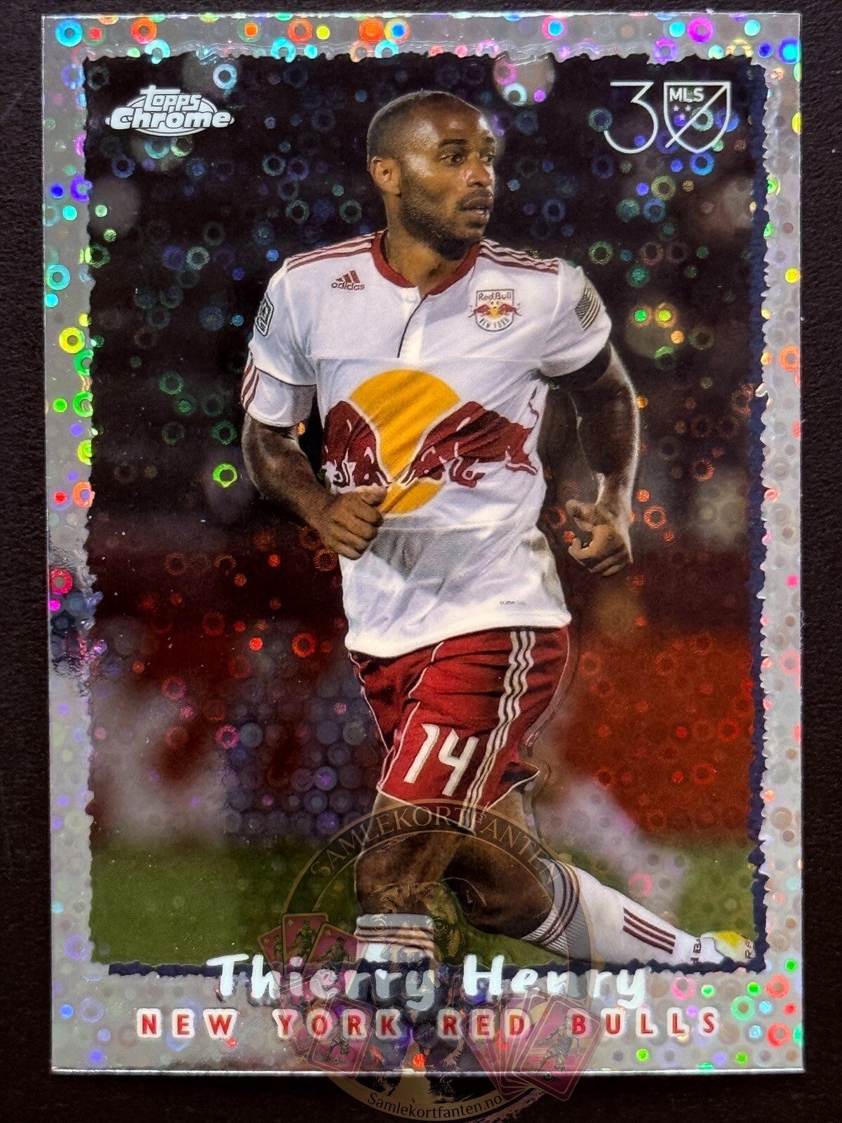 Topps MLS Chrome 2025 Thierry Henry parallel