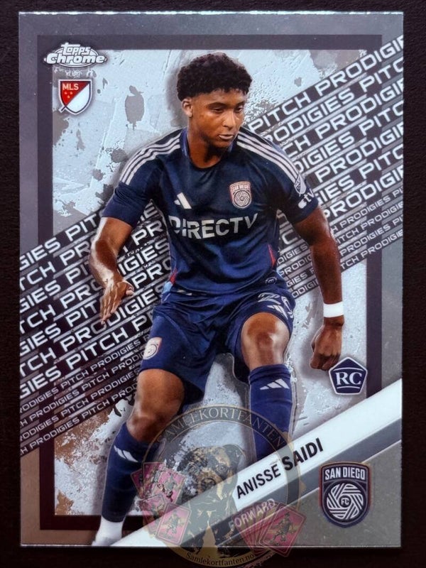 Topps MLS Chrome 2025 Anisse Saidi RC
