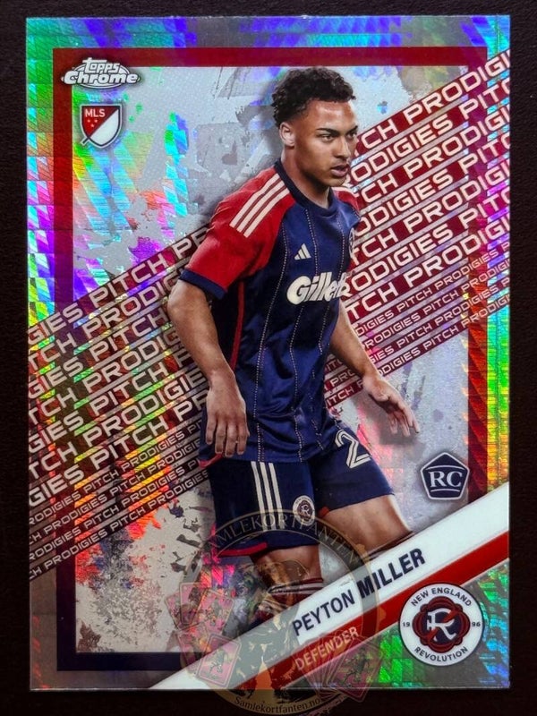 Topps MLS Chrome 2025 Peyton Miller RC