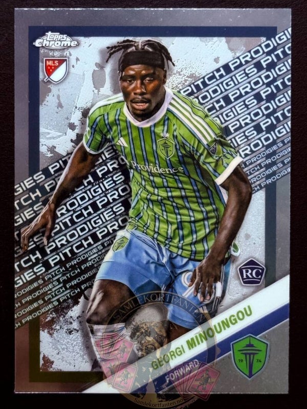 Topps MLS Chrome 2025 Georgi Minoungou RC