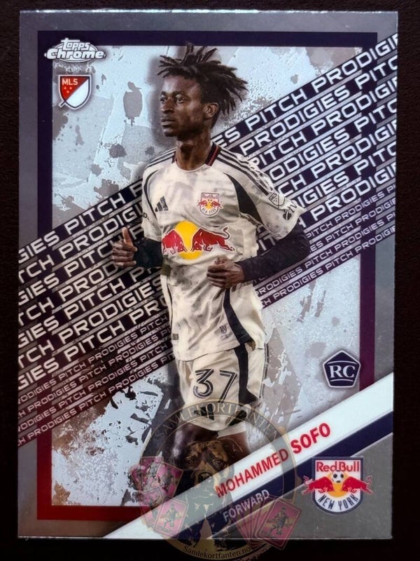Topps MLS Chrome 2025 Mohammed Sofo RC