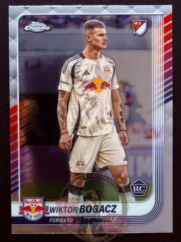 Topps MLS Chrome 2025 Wiktor Bogacz RC