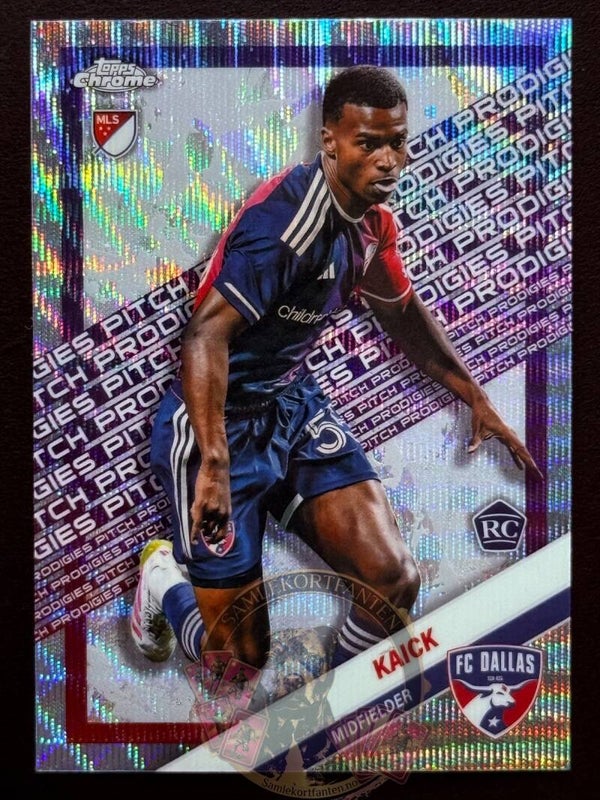 Topps MLS Chrome 2025 Kaick RC Parallel