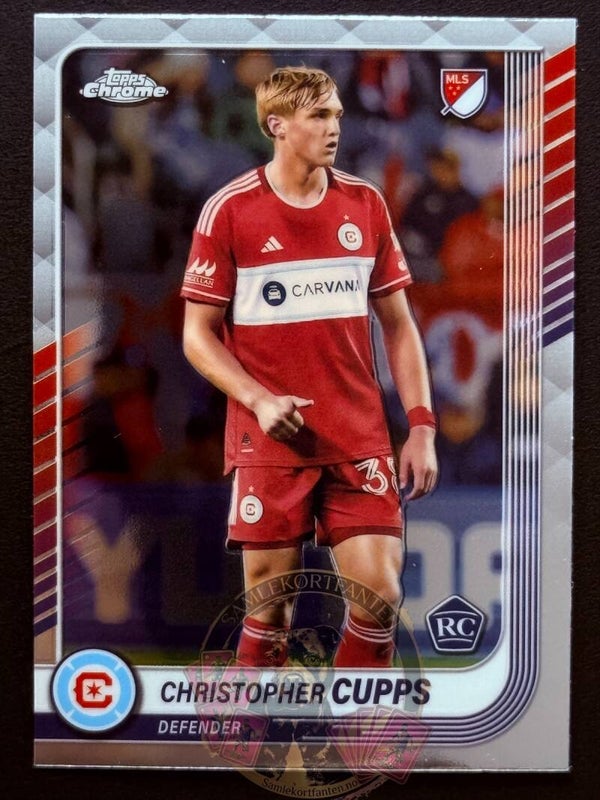 Topps MLS Chrome 2025 Christopher Cupps RC
