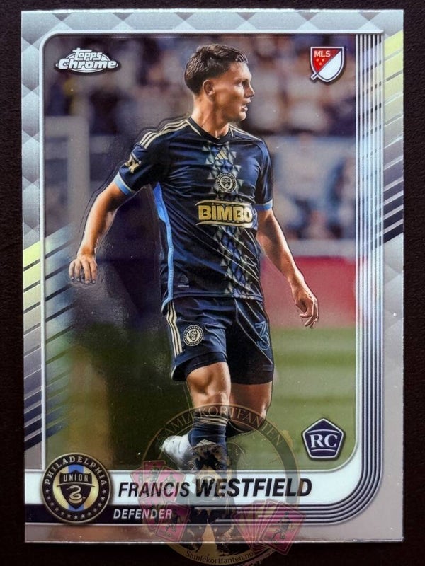 Topps MLS Chrome 2025 Francis Westfield RC