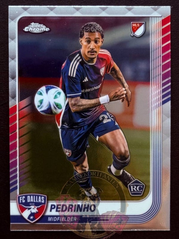 Topps MLS Chrome 2025 Pedrinho RC