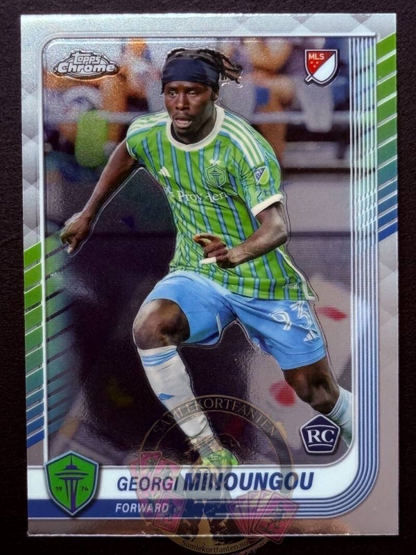 Topps MLS Chrome 2025 Georgi Minoungou - RC