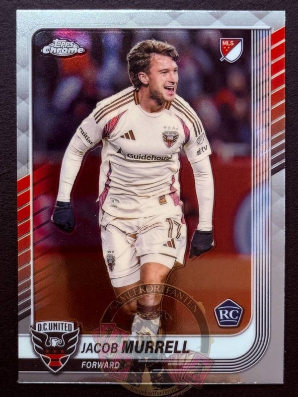 Topps MLS Chrome 2025 Jacob Murrell RC