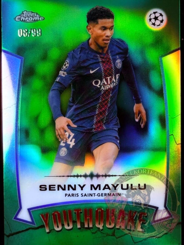 Topps UCC Chrome 25/26 Senny Mayulu
