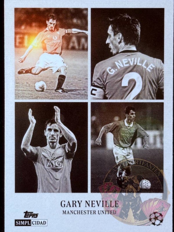 Topps Simplicidad 25/26 Gary Neville
