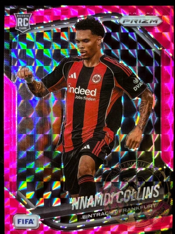 Panini Prizm FIFA 25/26 Nnamdi Collins, RC Parallel