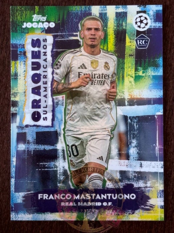 Topps Jogaco 25/26 - Franco Mastantuono RC