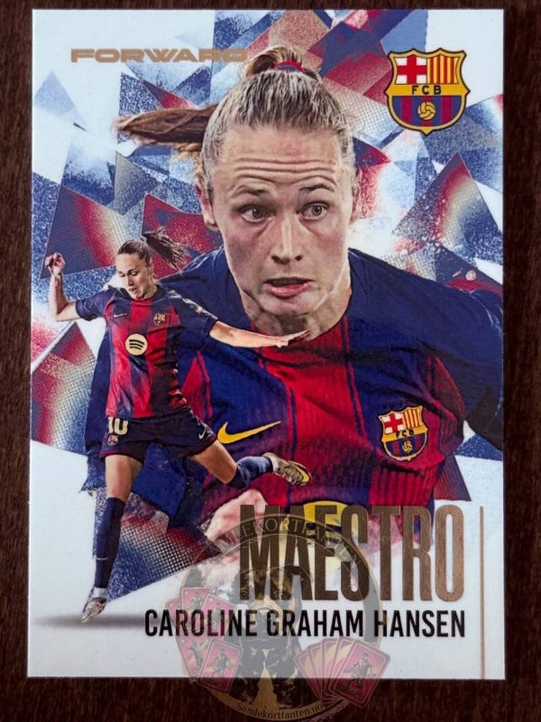Futera FX Barcelona 25/26 Caroline Graham Hansen nummerert 12/49