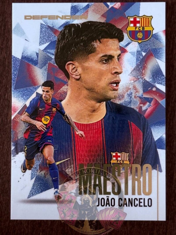 Futera FX Barcelona 25/26 João Cancelo nummerert 43/49