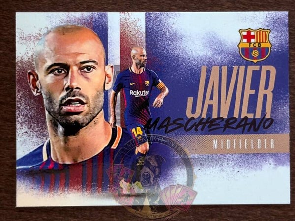 Futera FX Barcelona 25/26 Javier Mascherano
