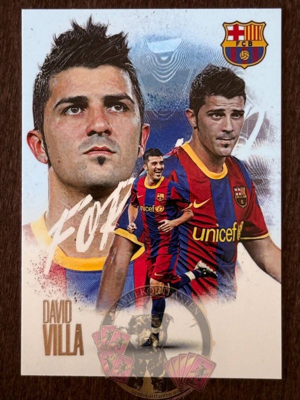 Futera FX Barcelona 25/26 David Villa