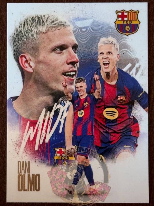 Futera FX Barcelona 25/26 Dani Olmo