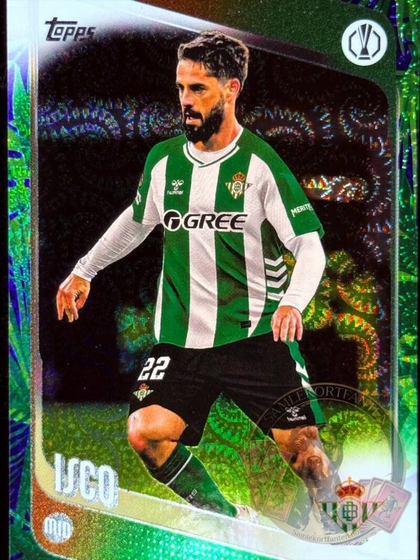 Topps UCC Carnaval 25/26 Isco Parallel