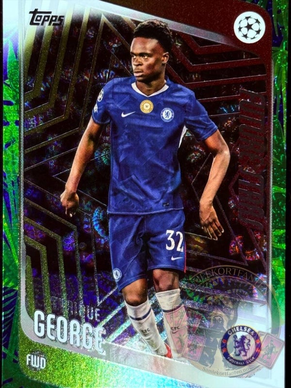 Topps UCC Carnaval 25/26 Tyaique George Parallel