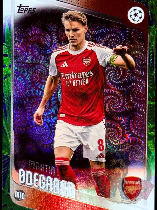 Topps UCC Carnaval 25/26 Martin Ødegaard Parallel