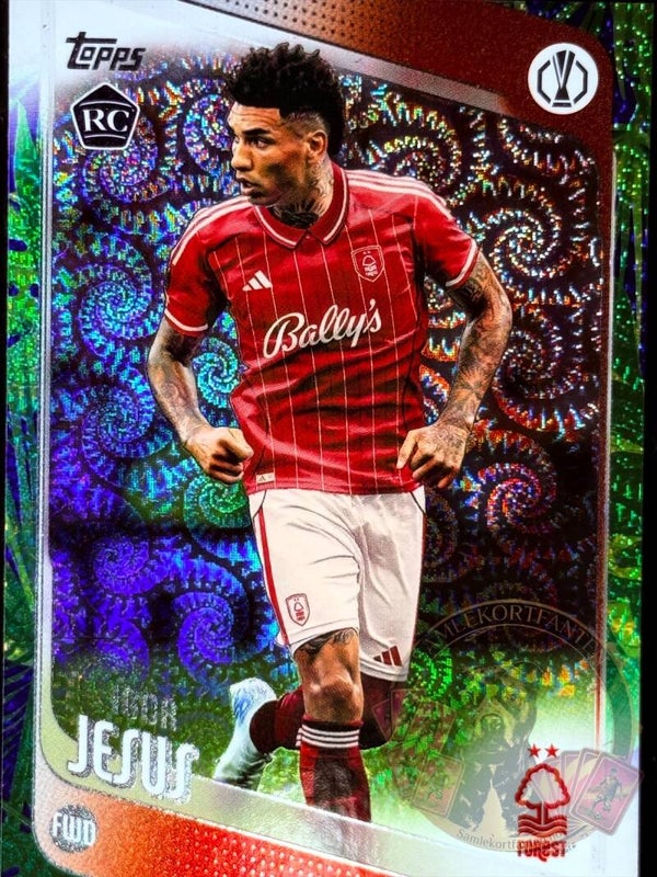 Topps UCC Carnaval 25/26 Igor Jesus RC Parallel