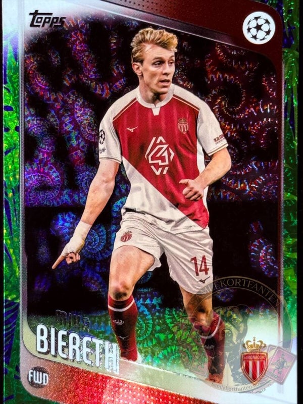 Topps UCC Carnaval 25/26 Mika Biereth Parallel