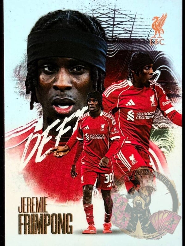 Futera Liverpool 26 - Jeremie Frimpong