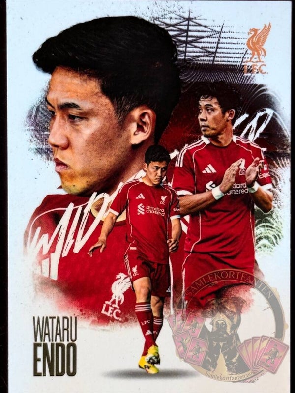 Futera Liverpool 26 - Wataru Endo