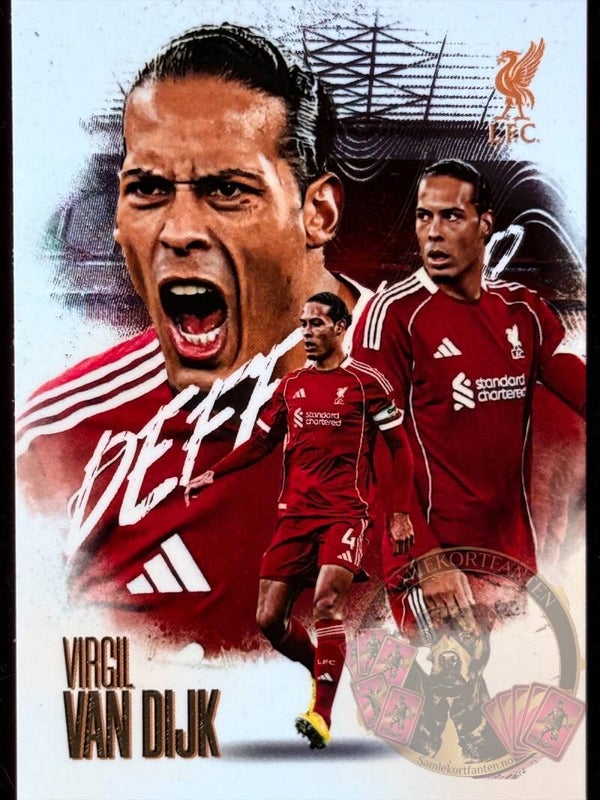 Futera Liverpool 26 - Virgil Van Dijk