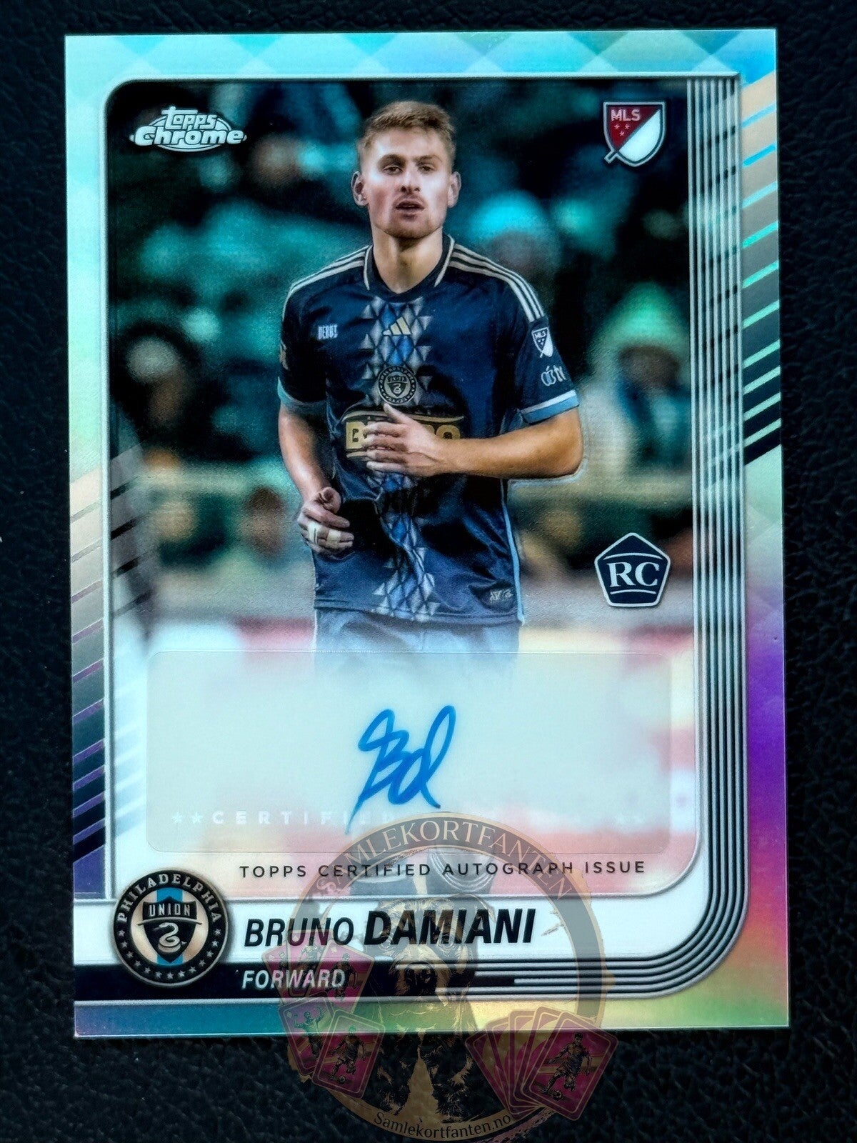 Topps MLS Chrome 25/26 Bruno Damiani auto