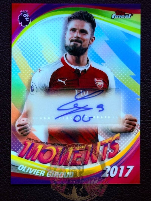 Topps Finest Premier League 25/26 Olivier Giroud auto