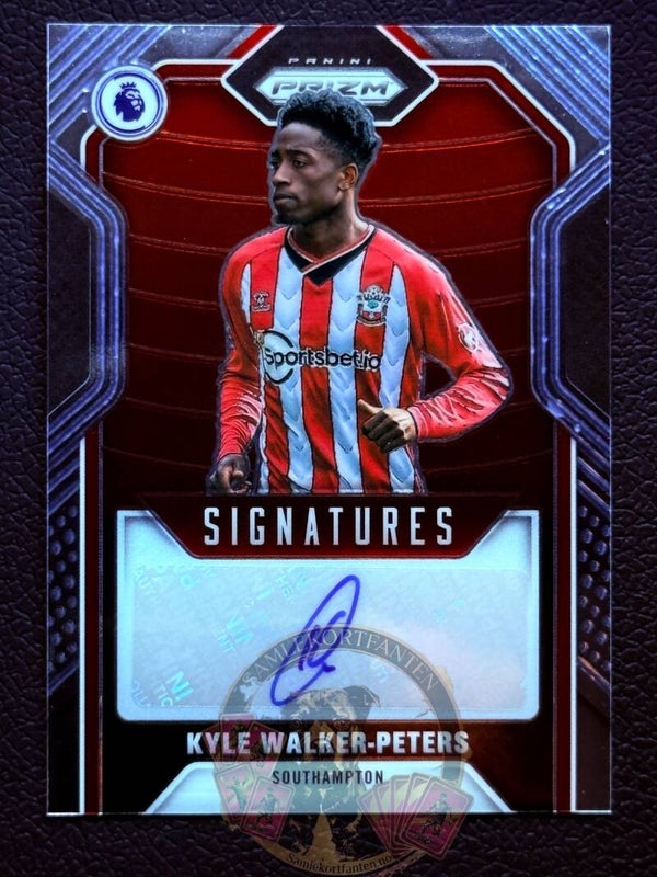 Panini Prizm Premier League 21/22 Kyle Walker Peters auto