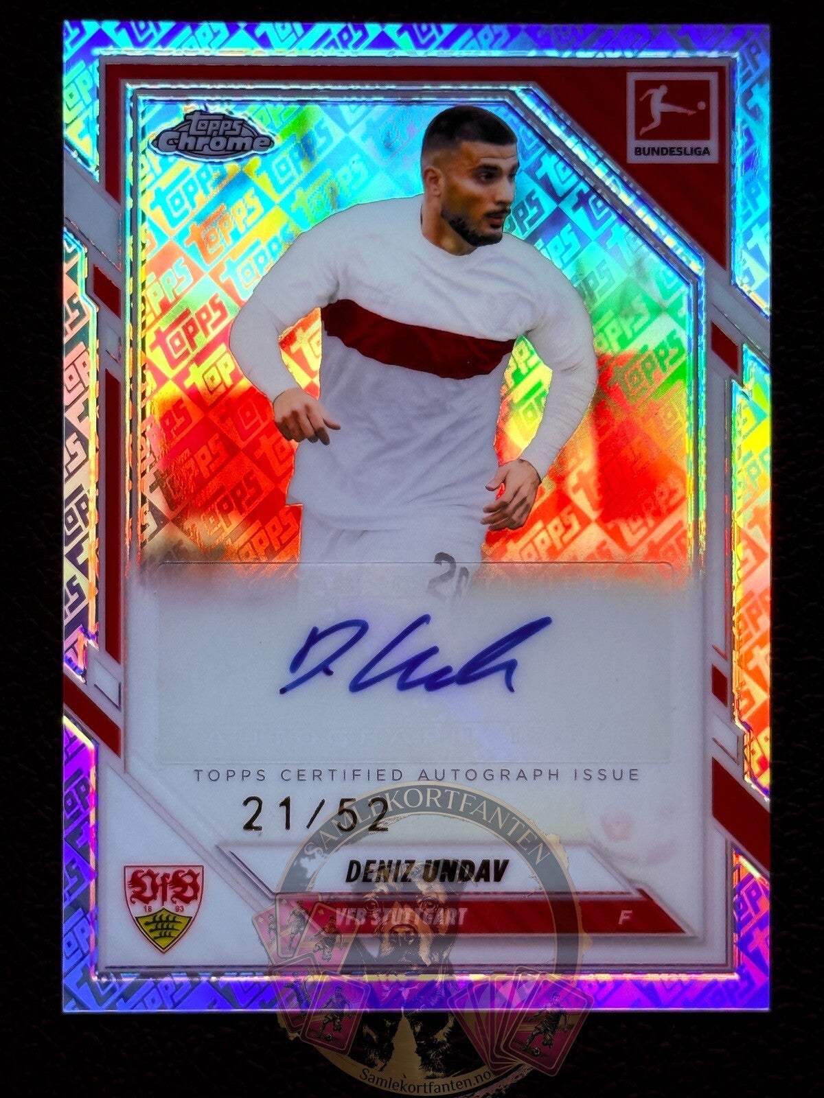 Topps Bundesliga Chrome 25/26 Deniz Undav auto 21/52