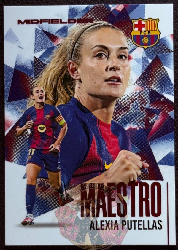 Futera FX Barcelona 25/26 Alexia Putellas nummerert 03/09