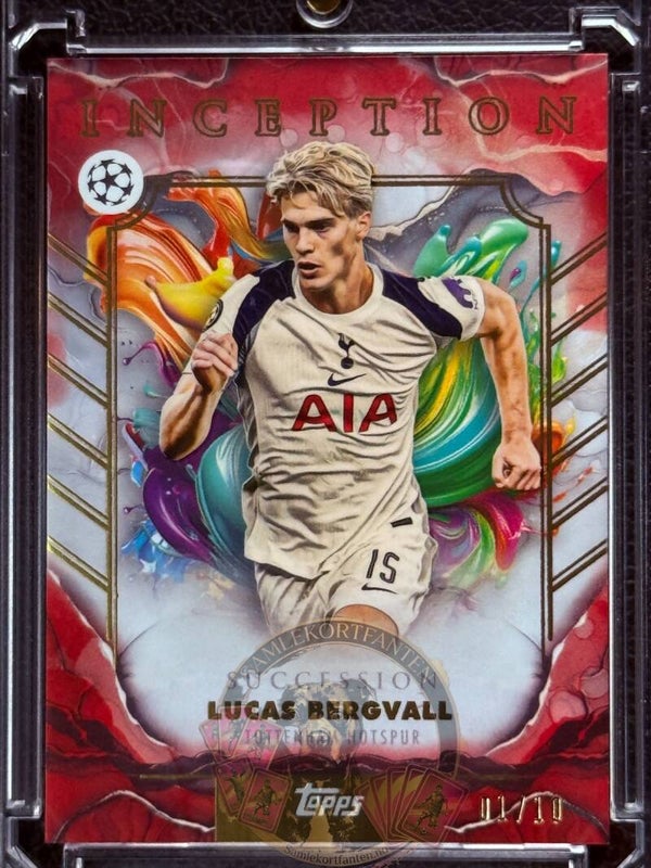 Topps Inception 25/26 - Lucas Bergvall 01/10
