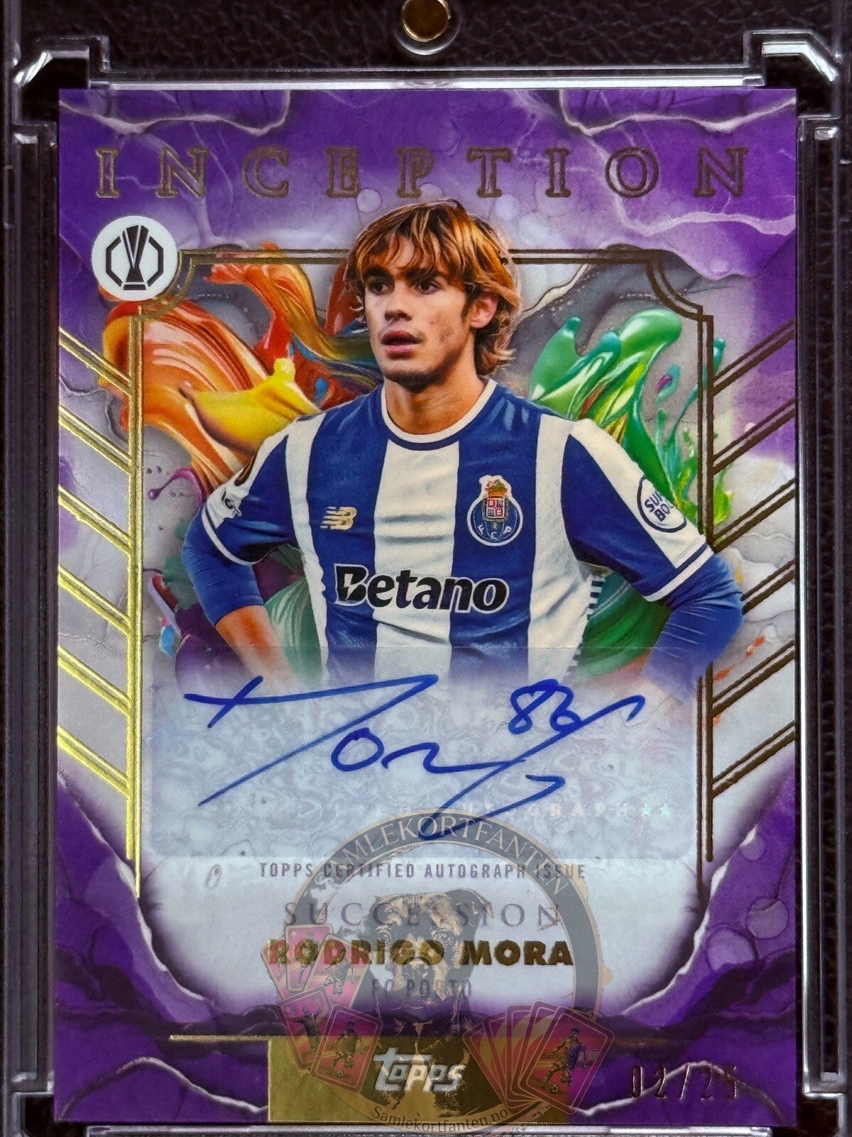 Topps Inception 25/26 - Rodrigo Mora auto 02/25