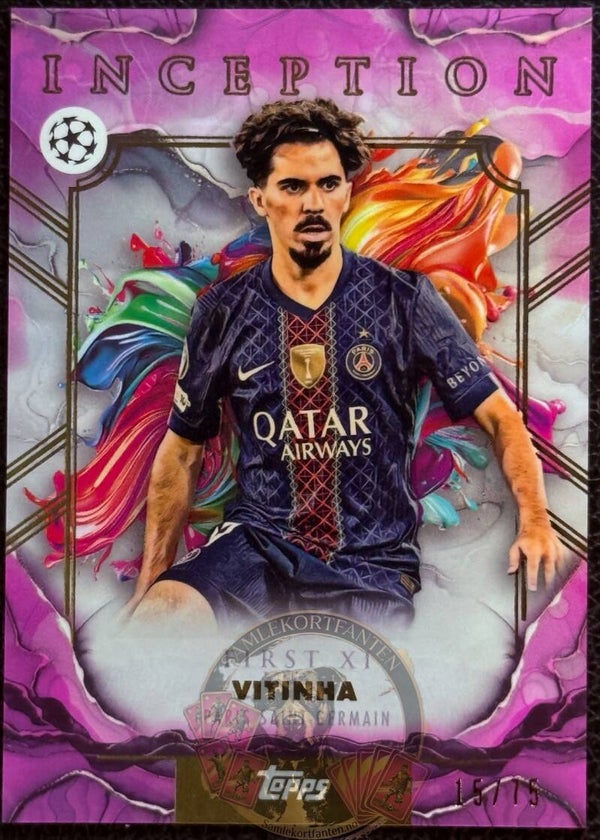 Topps Inception 25/26 - Vitinha nummerert 15/75