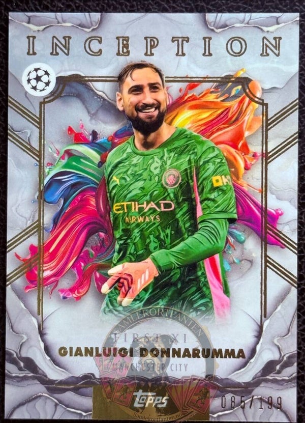 Topps Inception 25/26 - Gianluigi Donnarumma nummerert 085/199