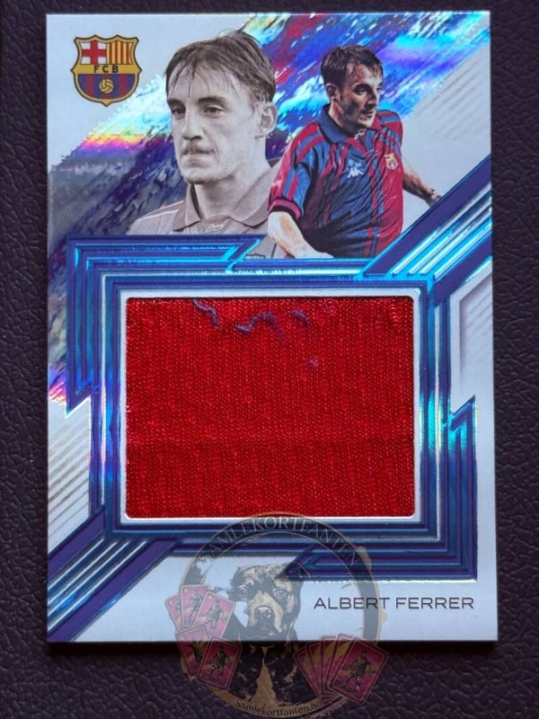 Futera Barcelona 25/26 Albert Ferrer Relic nummerert 03/09