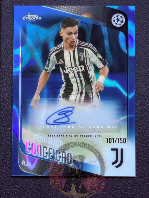 Topps UCC Chrome 25/26 Francisco Conceicao nummerert 101/150 auto