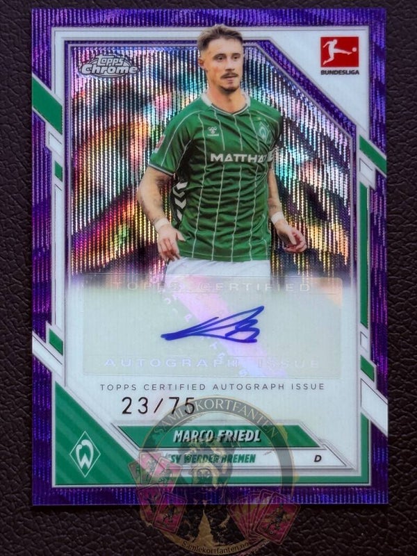 Topps Bundesliga Chrome 25/26 Marco Friedl auto 04/05