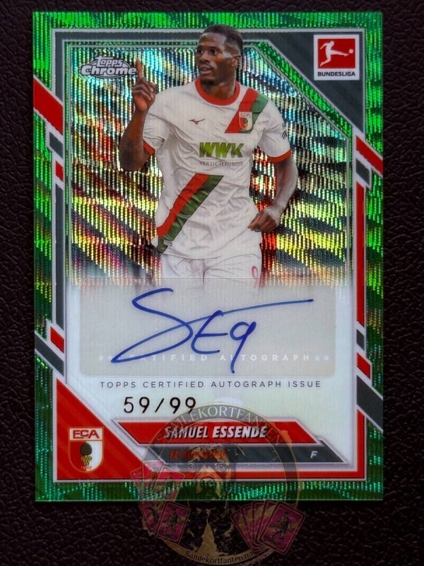 Topps Bundesliga Chrome 25/26 Samuel Essende auto 59/99