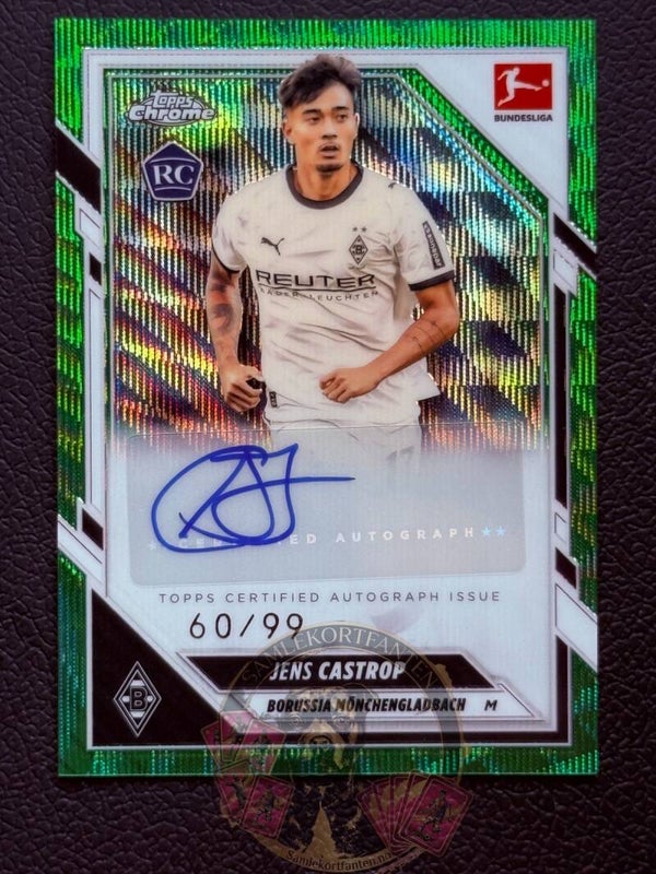 Topps Bundesliga Chrome 25/26 Jens Castrop RC auto 21/25
