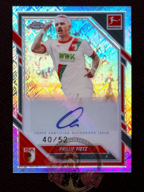 Topps Bundesliga Chrome 25/26 Phillip Tietz 40/52