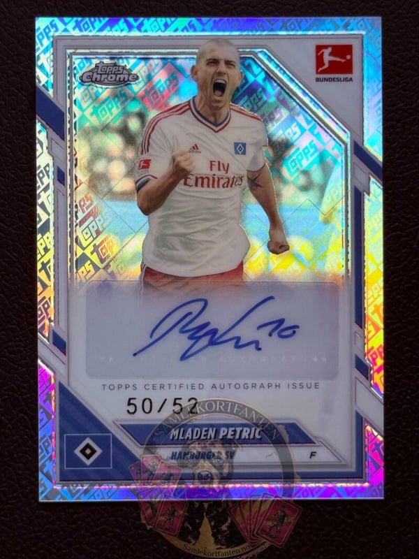Topps Bundesliga Chrome 25/26 Mladen Petric Legend auto 50/52
