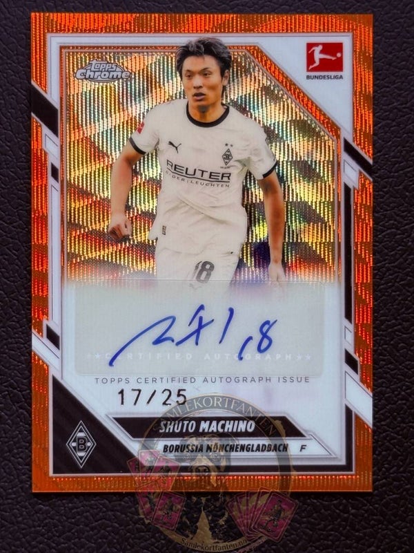 Topps Bundesliga Chrome 25/26 Shuto Machino auto 17/25