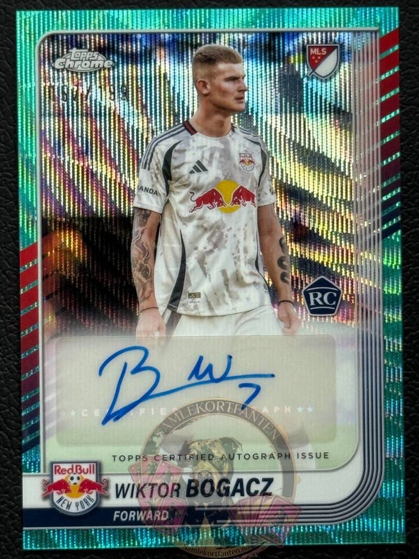 Topps MLS Chrome 25/26 Wiktor Bogacz RC auto 157/199