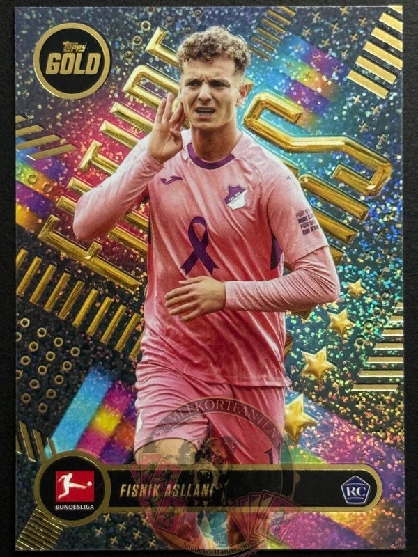Topps Gold Bundesliga 25/26 Fisnik Asllani RC Parallel