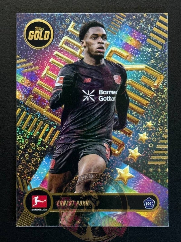 Topps Gold Bundesliga 25/26 Ernest Poku RC
